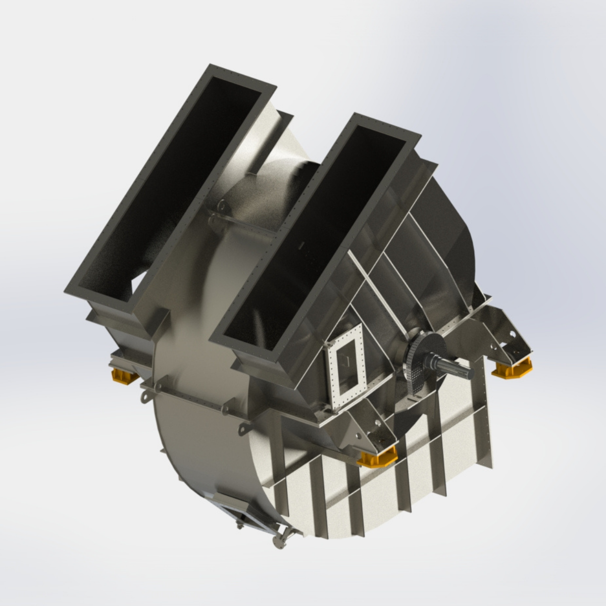 3DLOGY Ağır Sanayi Tipi Yüksek Basınçlı Endüstriyel Fan