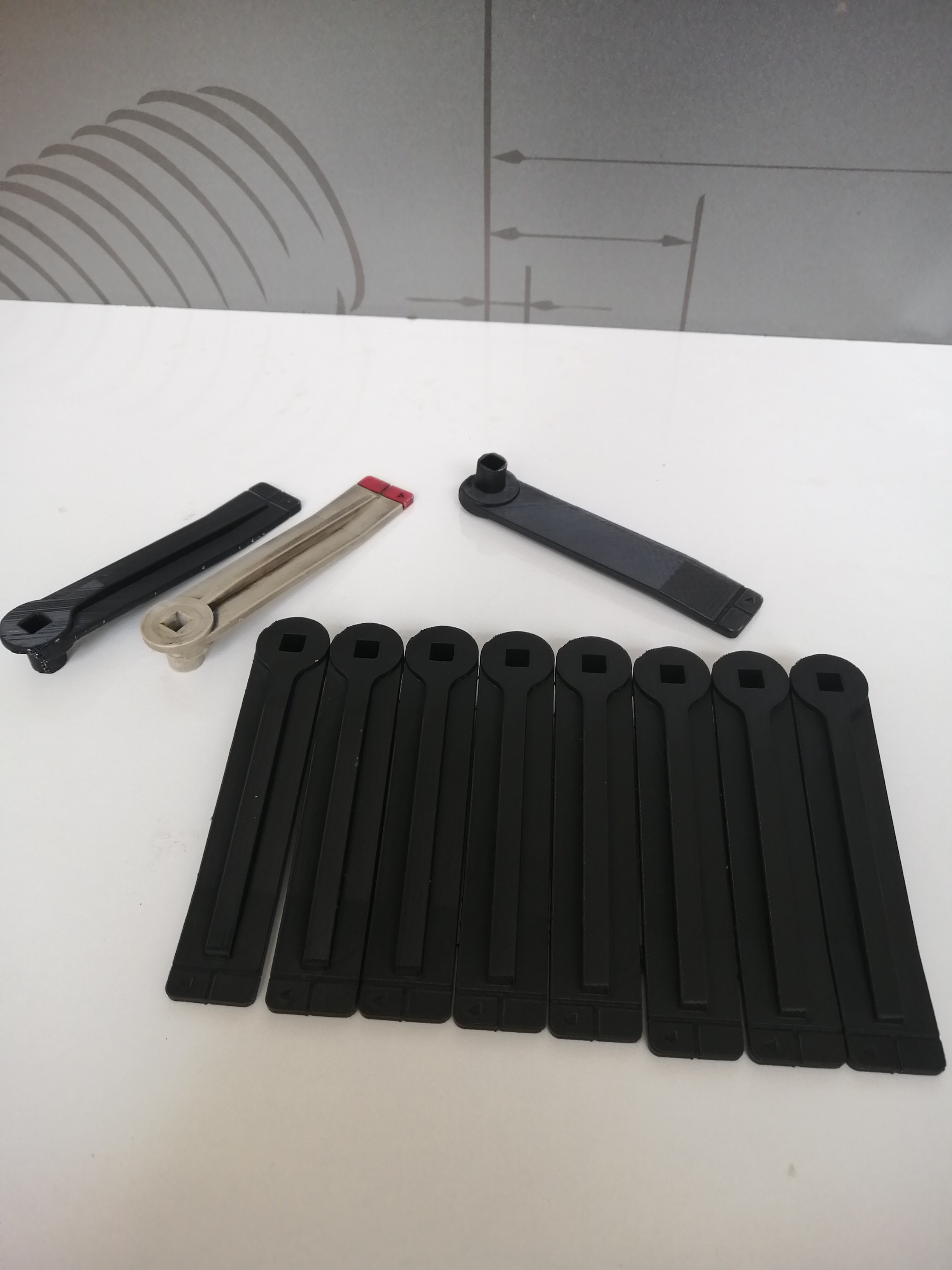 3DLOGY Kabin Kilidi Kumanda Kolu